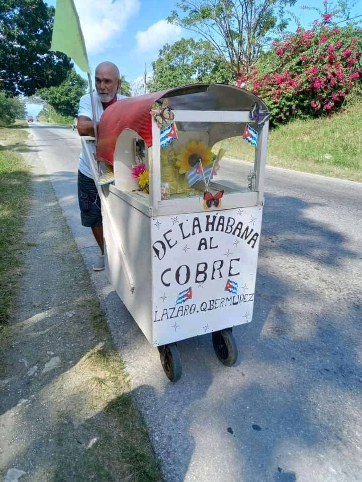 Omar, el &quot;pagador de promesas&quot;. Foto: Facebook/Olissvael Basso