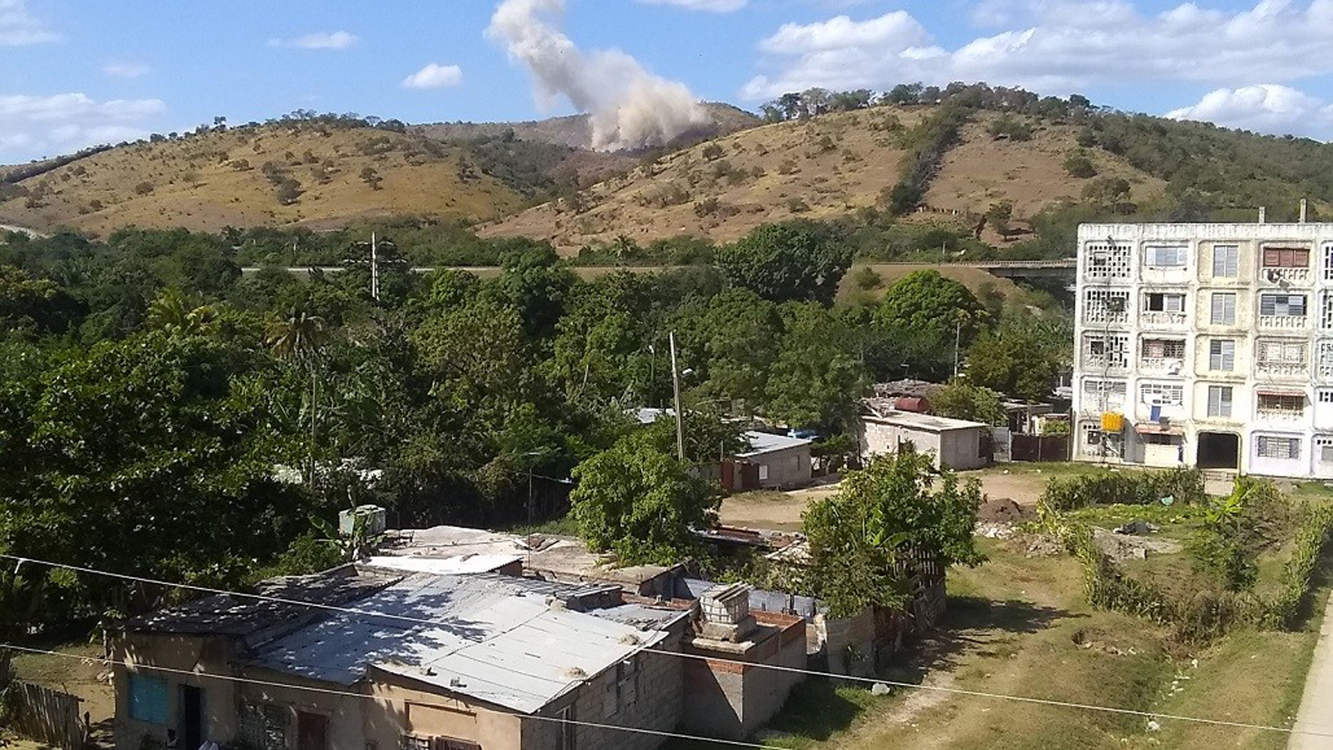 Dos explosiones conmocionan Santiago de Cuba