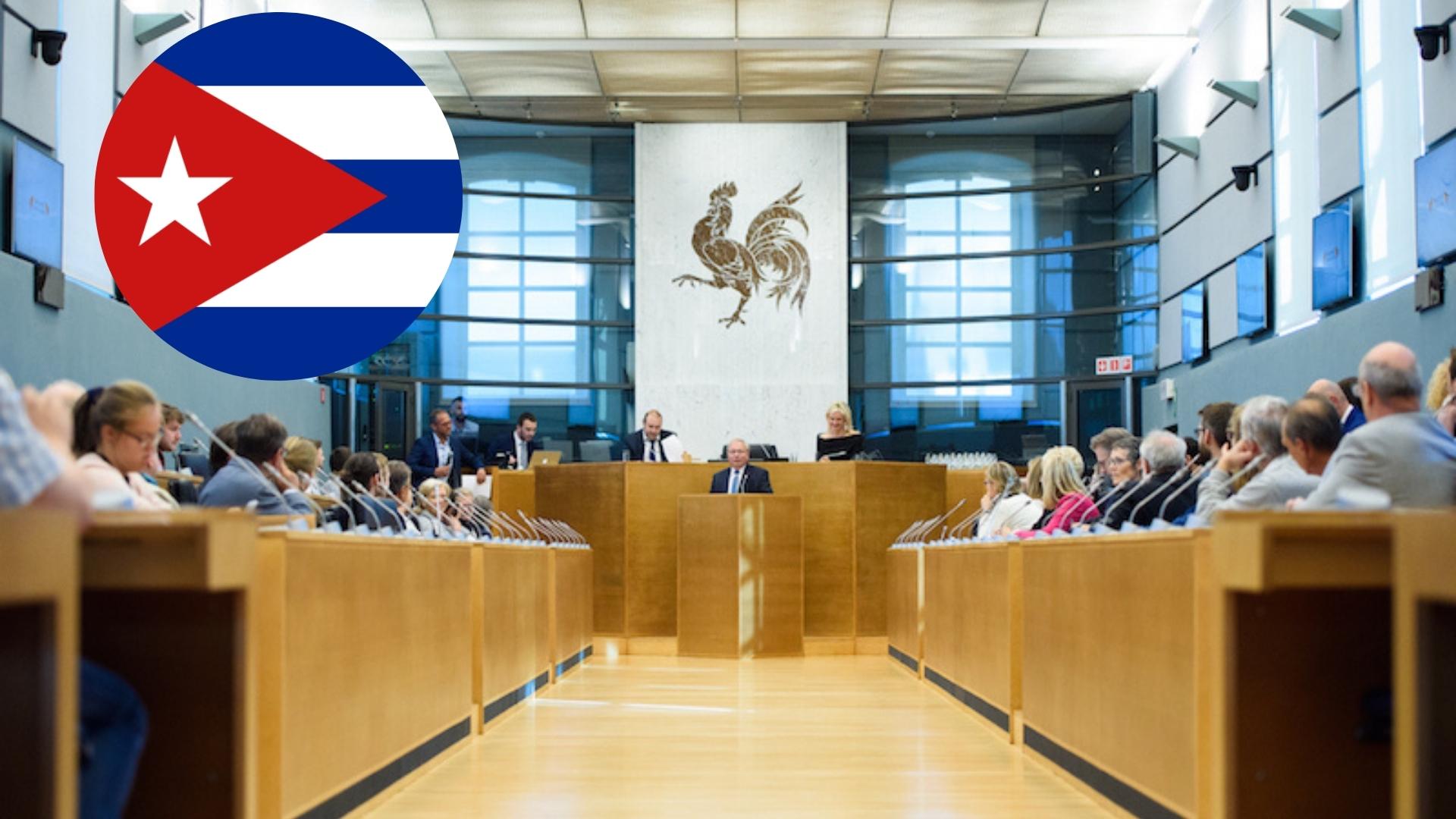 Cuba en Parlamento de Valonia