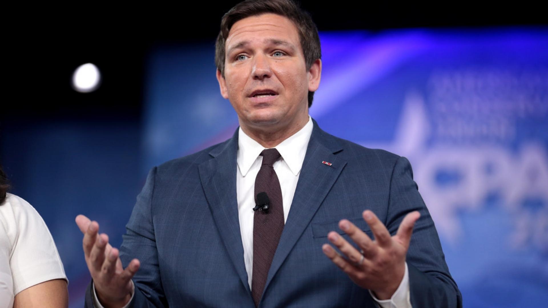 Ron DeSantis, gobernador de Florida. Foto: Gage Skidmore