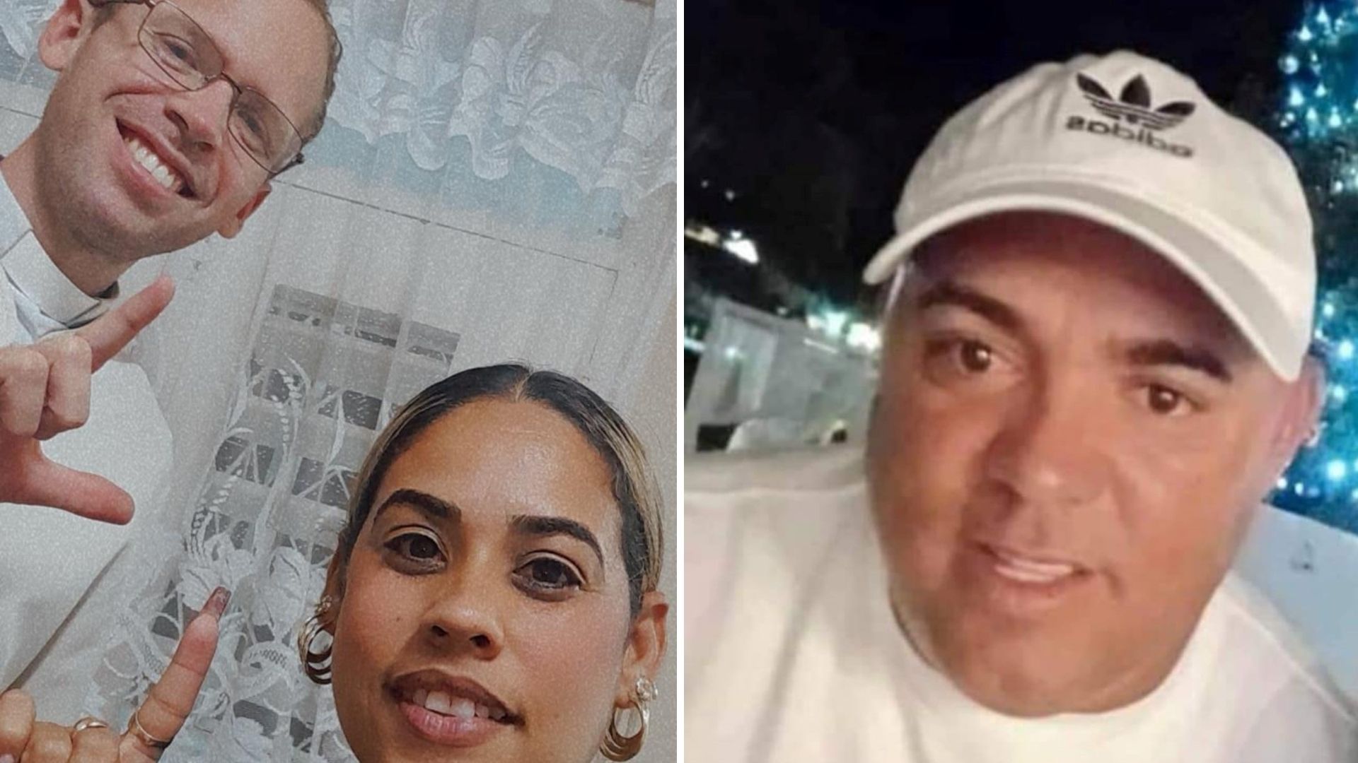 Padre Kenny visita a esposa de preso político