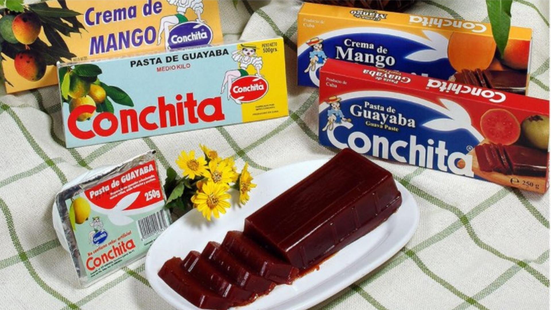 Dulces de guayaba y mango cubanos en conserva