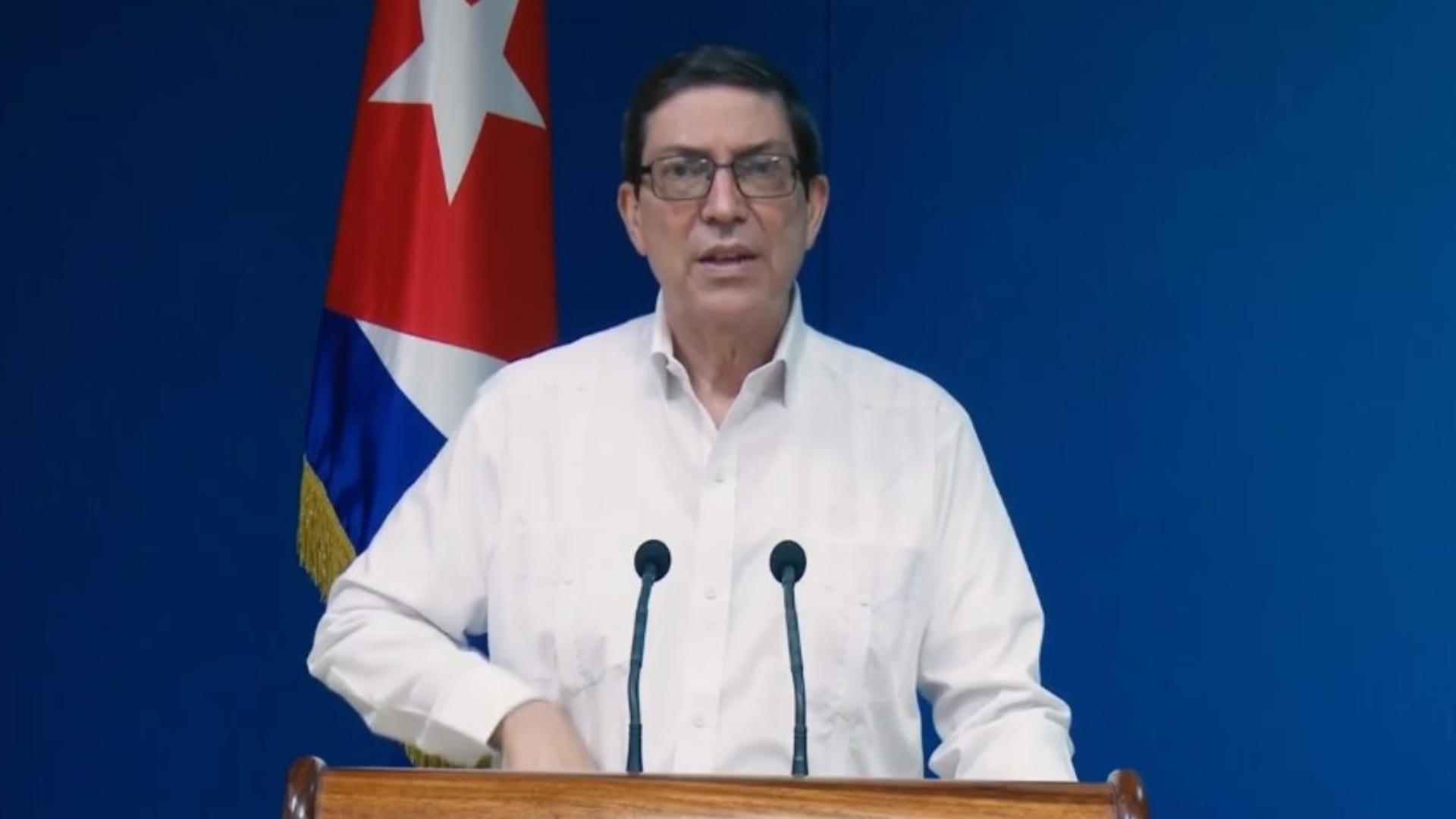 Bruno Rodríguez, canciller cubano