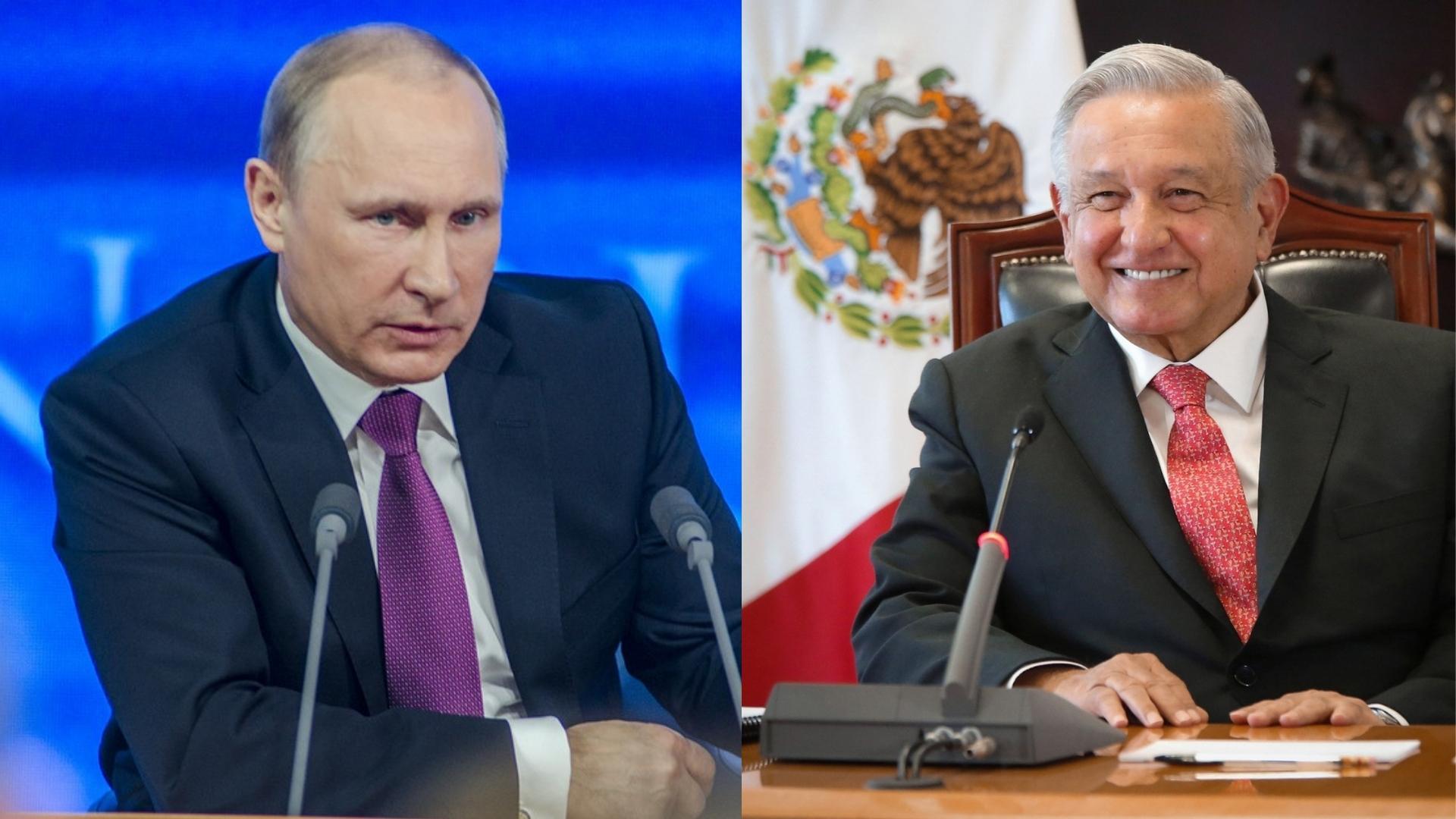 Putin y AMLO. Fotomontaje: ADN Cuba