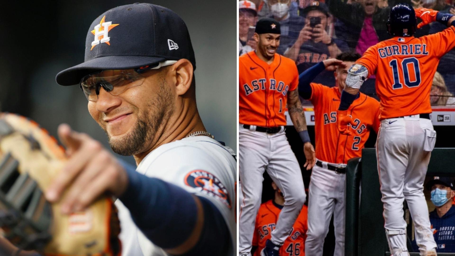 Yuli Gurriel con los Astros en MLB. Foto: Instagram de Gurriel