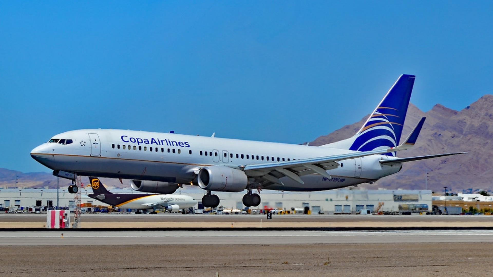 Avión de Copa Airlines