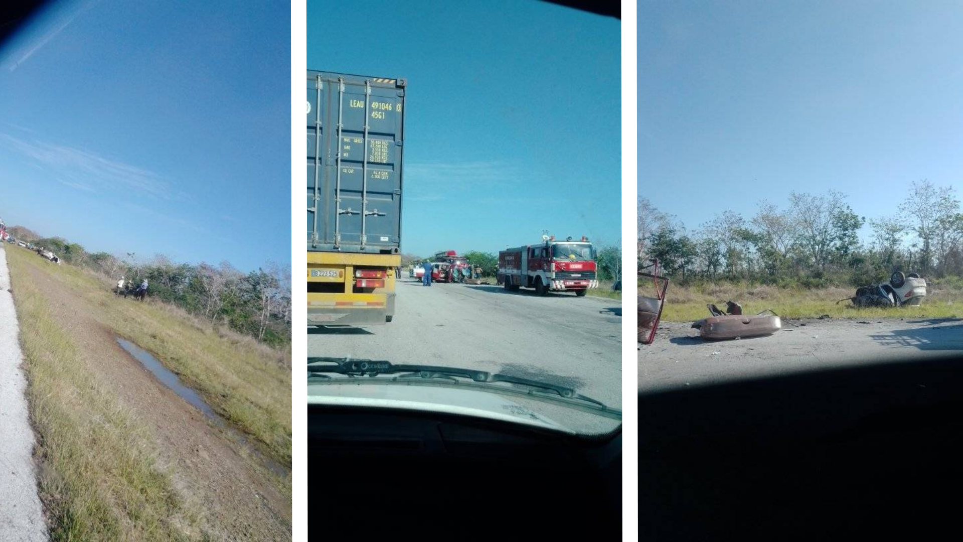 Accidente de tránsito en Placetas 