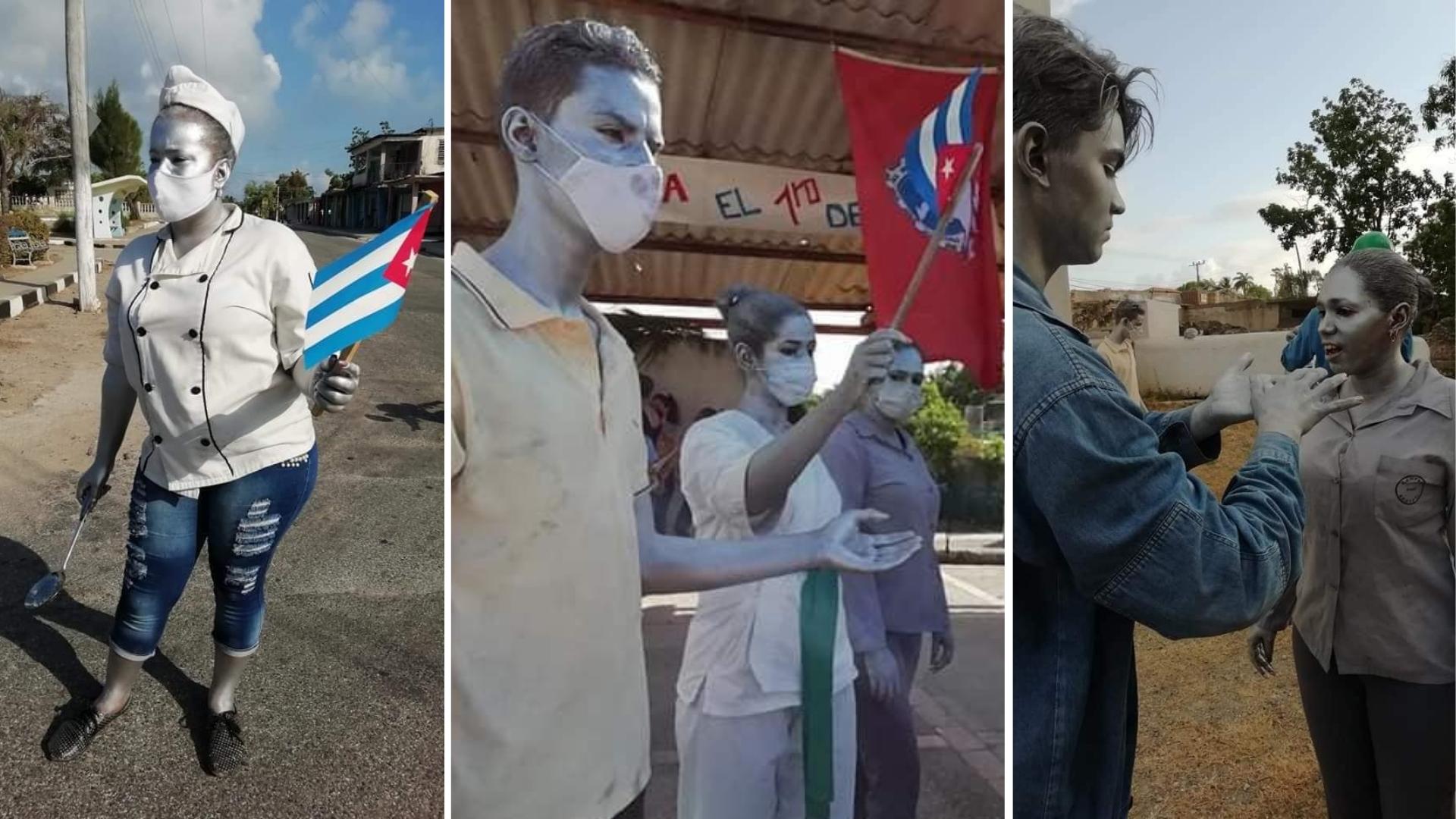 Cuba: los "zombis" del Primero de Mayo