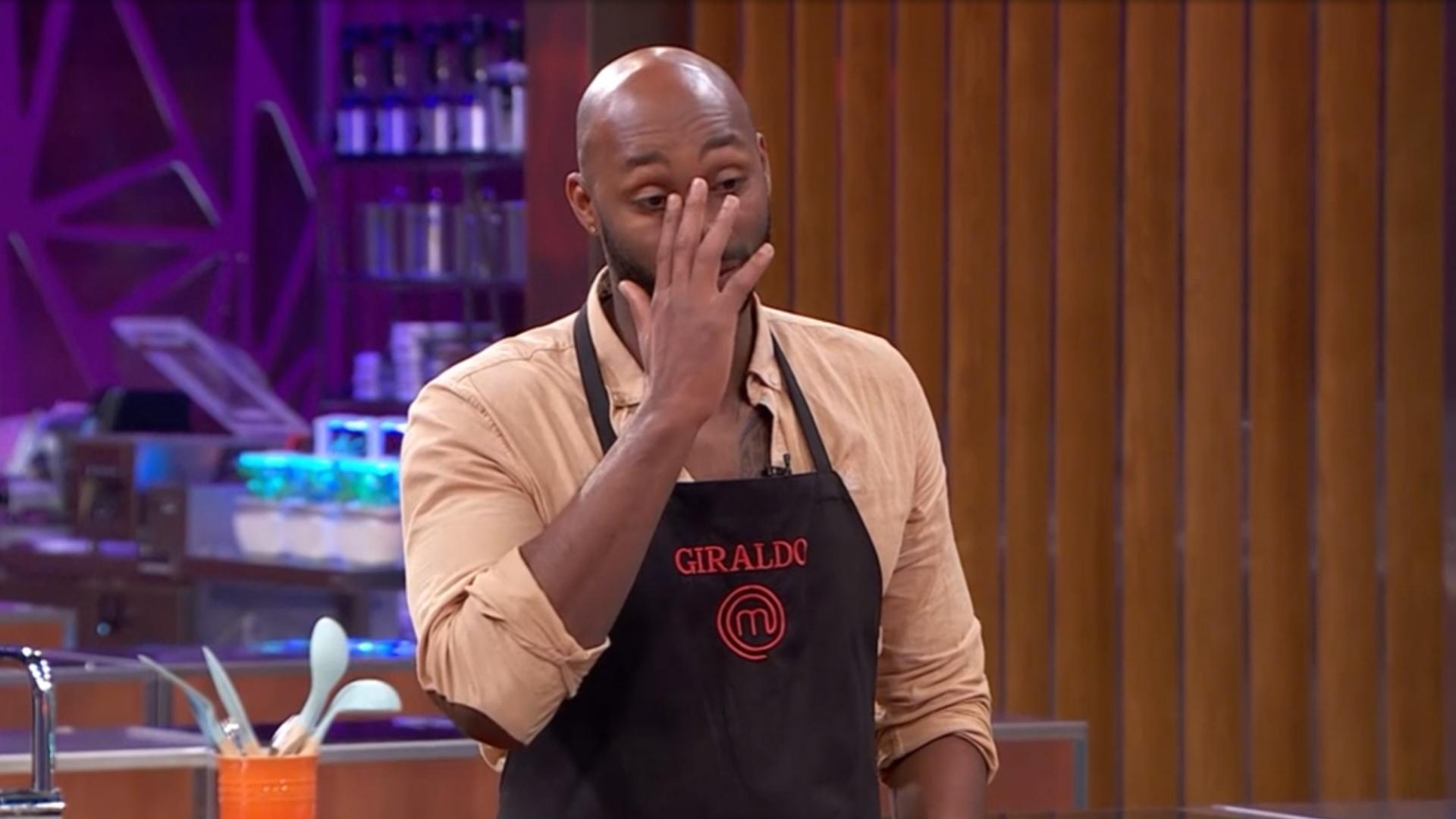 Giraldo Carales en MasterChef. Foto: Captura de pantalla