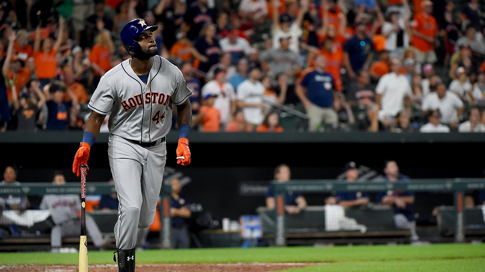 El cubano Yordan Álvarez con los Houston Astros