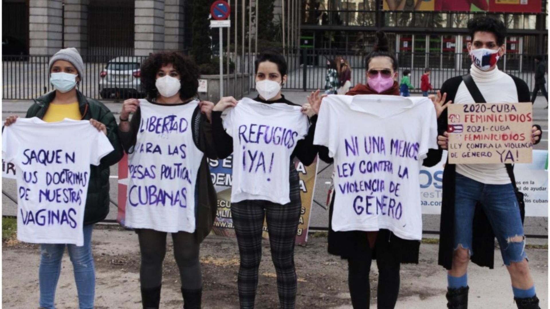 Según denunció la organización, la cubana fue víctima de feminicidio por parte del padre de su bebé, de cinco meses de edad, el cual también falleció por feminicidio vicario