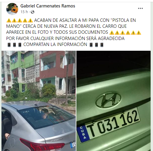 Denuncias en redes sociales.