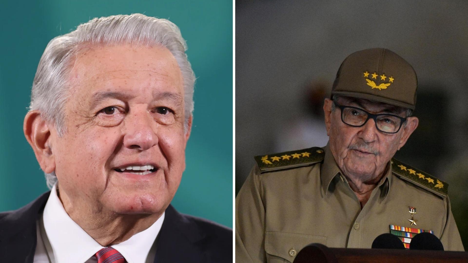 AMLO se reúne con Raúl Castro