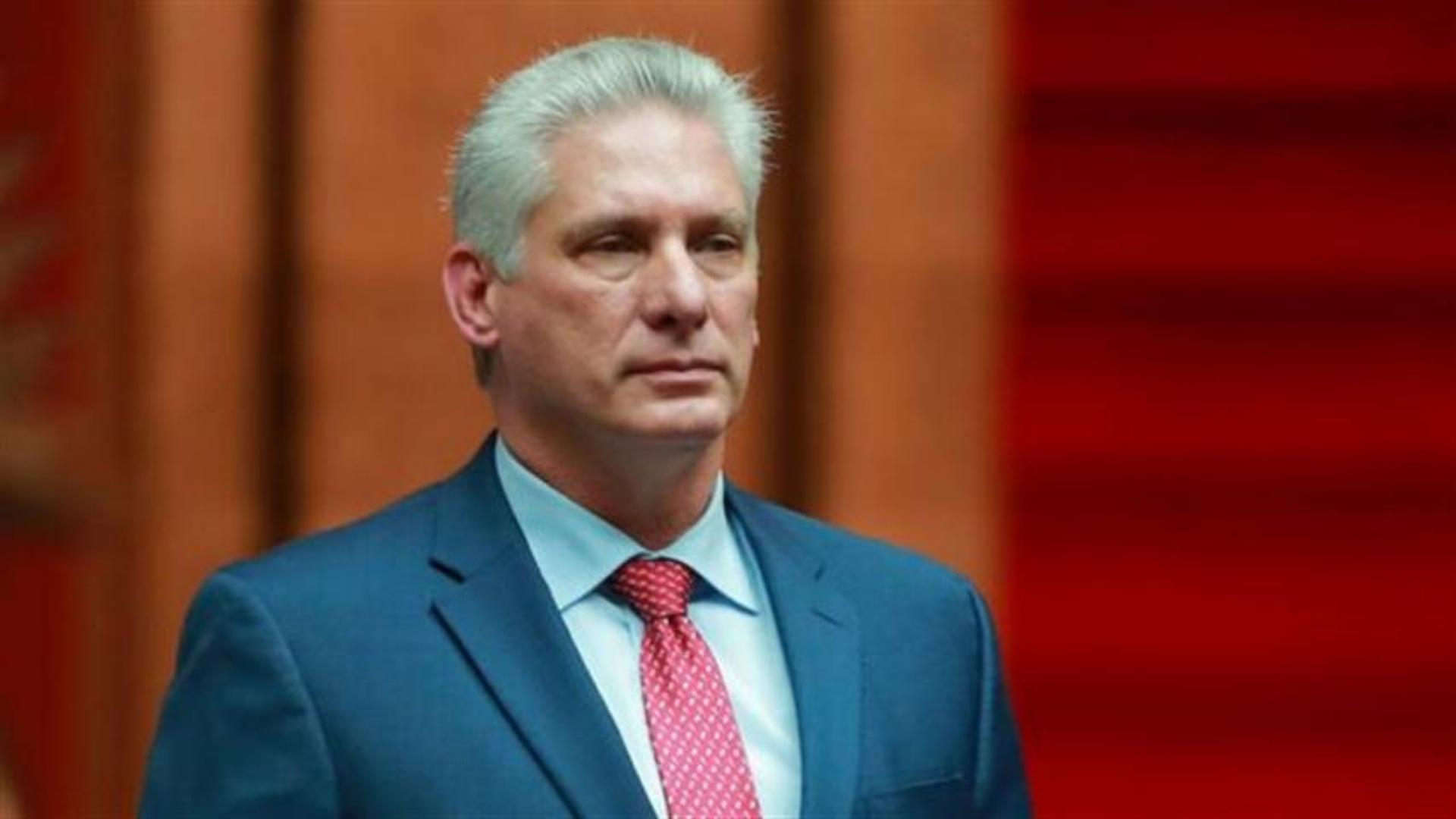 Miguel Díaz-Canel, presidente del régimen de Cuba. Foto: PL