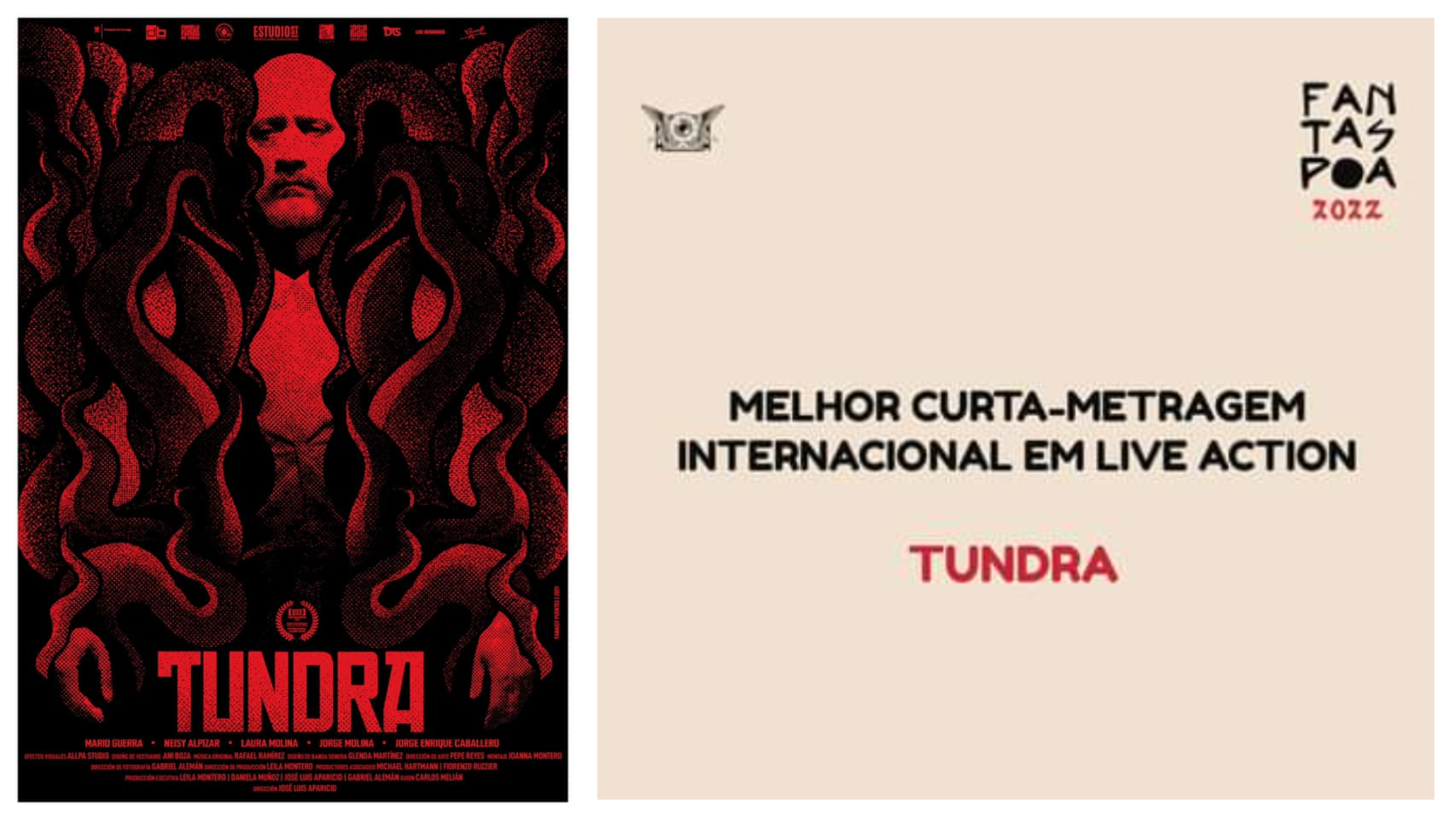 Tundra se corona en Brasil como Mejor Cortometraje Internacional