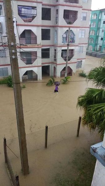 Más imágenes de las inundaciones.