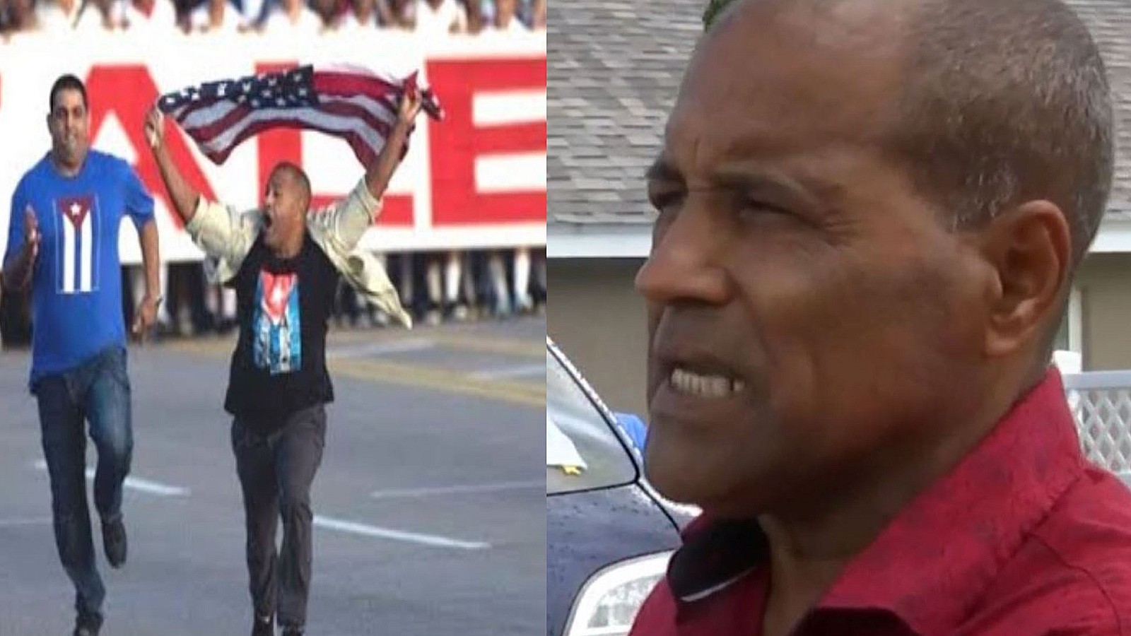 Cubano que gritó "libertad" en la Plaza de la Revolución y dormía en su auto, recibe ayuda de veterano de Vietnam