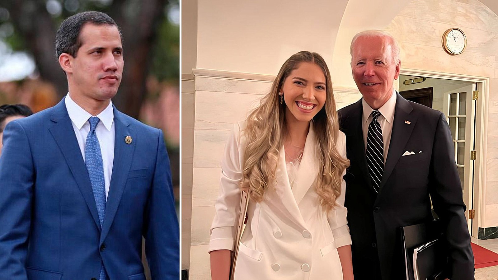 Fabiana Rosales, esposa de Guaidó, se reúne con Biden en la Casa Blanca