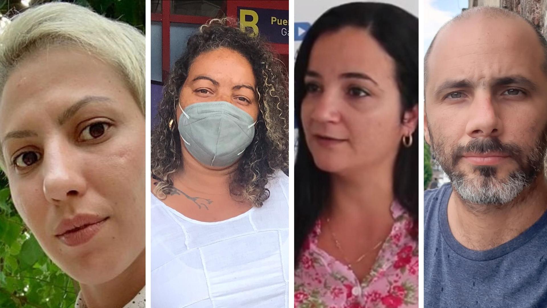 Miembros de la sociedad civil cubana invitados a la Cumbre.