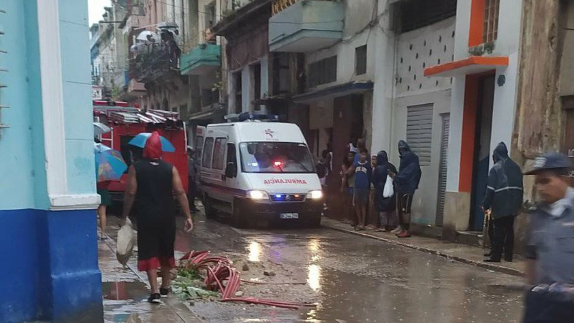 Fallece adulto mayor en La Habana debido a derrumbe 