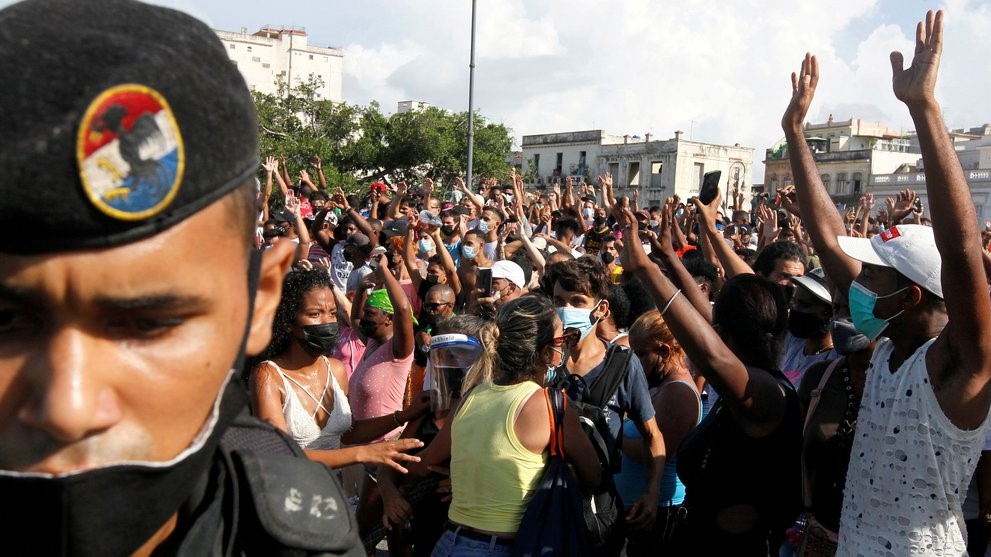 Justicia 11J denuncia que hay 1 481 detenidos tras las protestas antigubernamentales