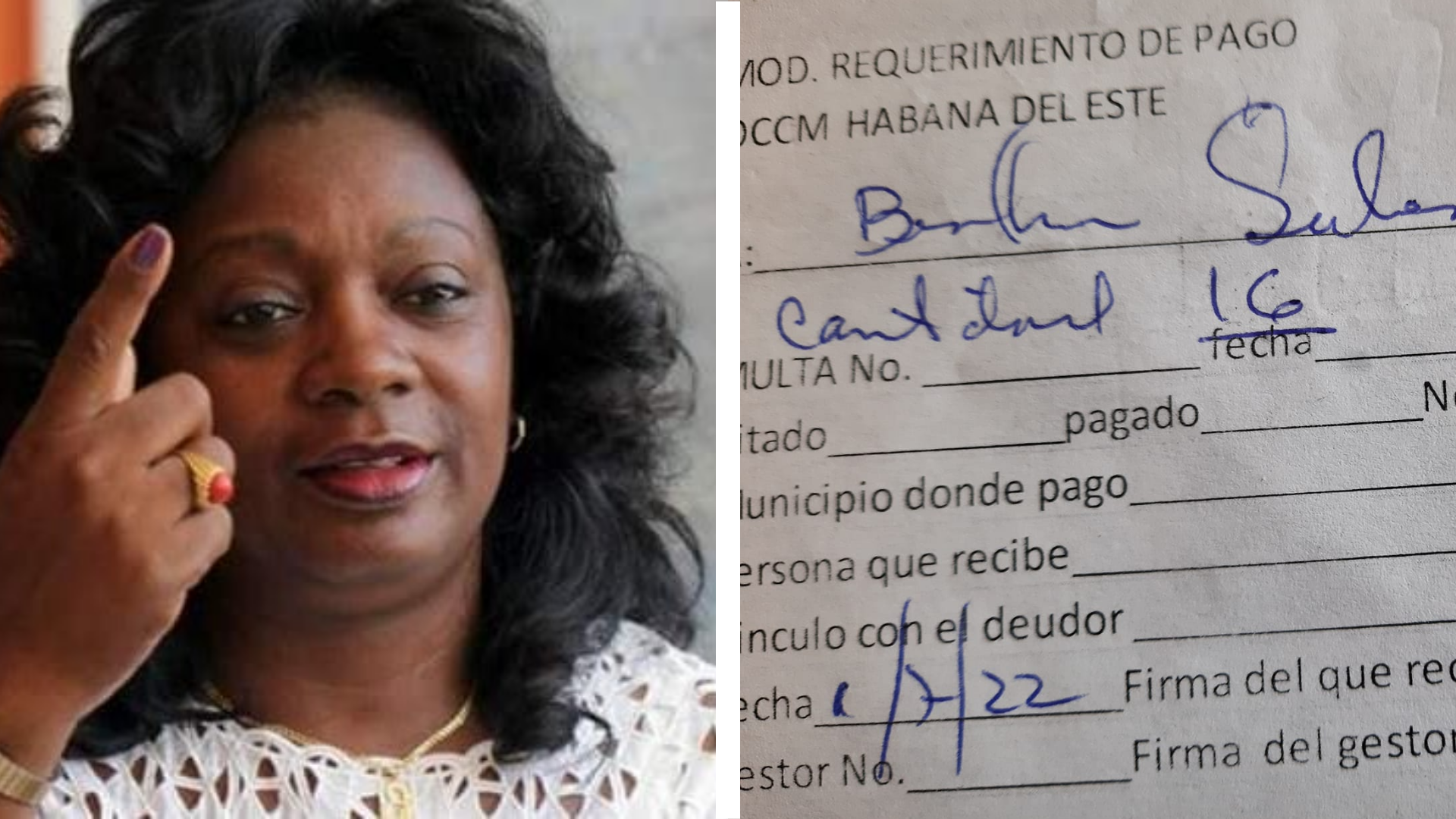  Berta Soler: “Yo no pago multas arbitrarias”