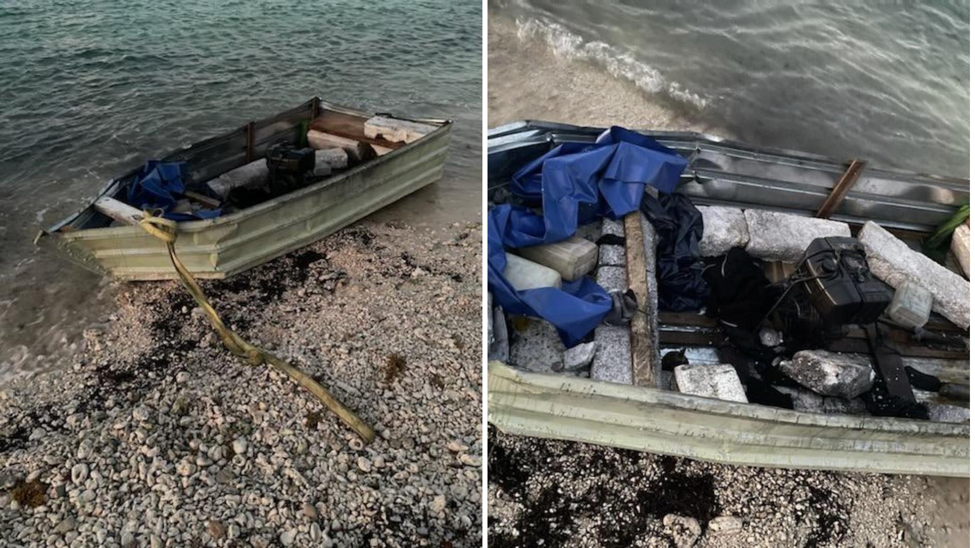 Balsas rústicas utilizadas por los migrantes cubanos
