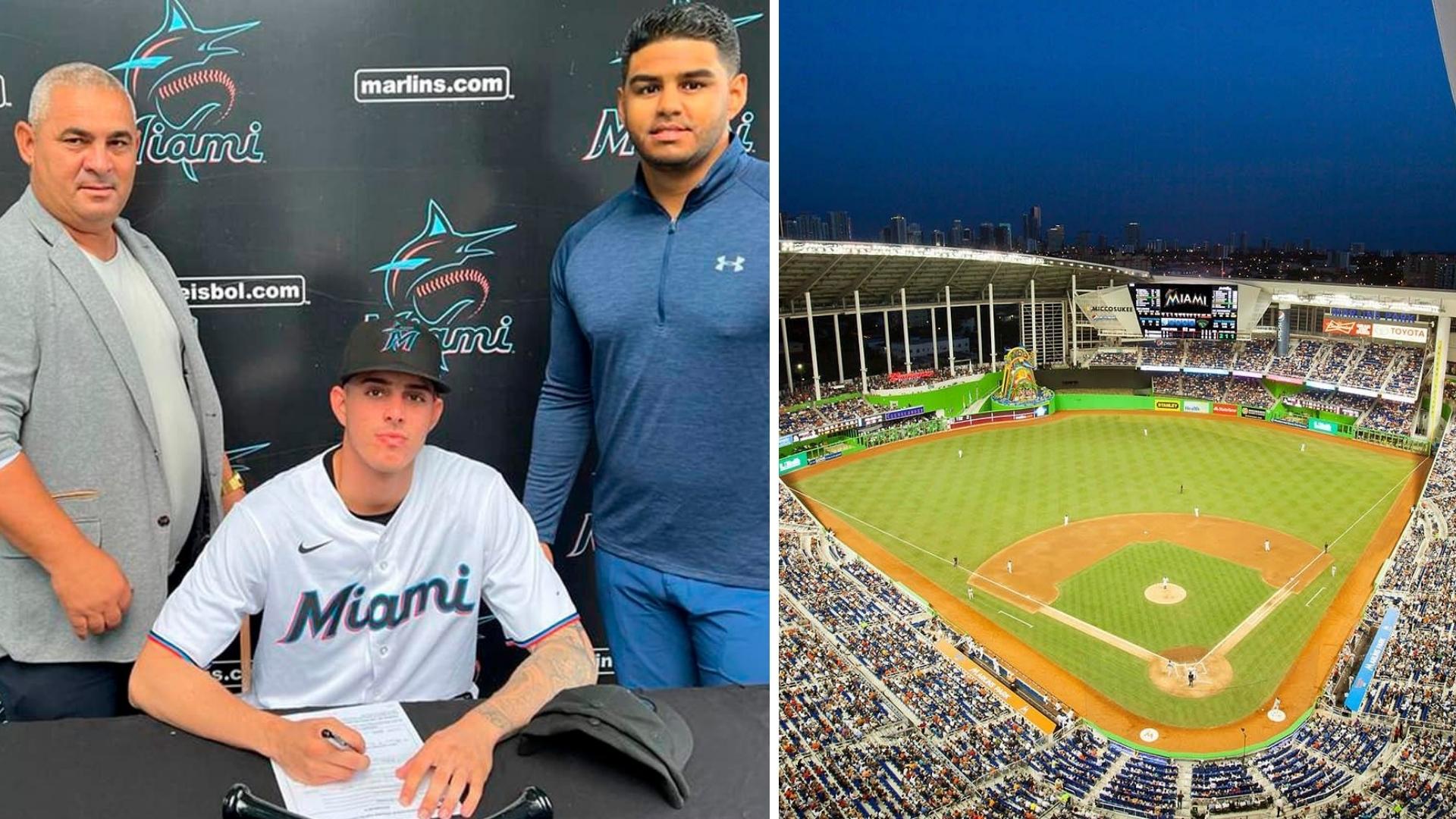 Cubano Leandro Hernández irá a Miami Marlins