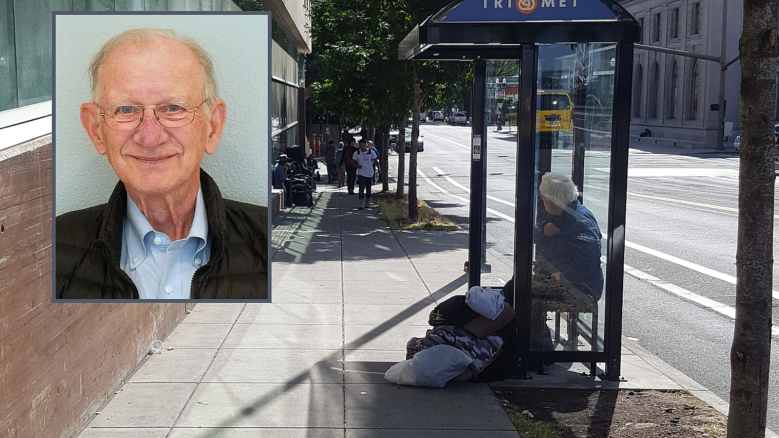 Muere un anciano de 82 años tras ser golpeado en una parada de autobús de Portland