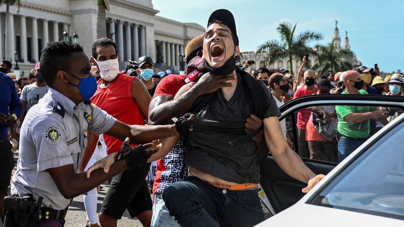 Represión en Cuba el 11 de julio de 2021