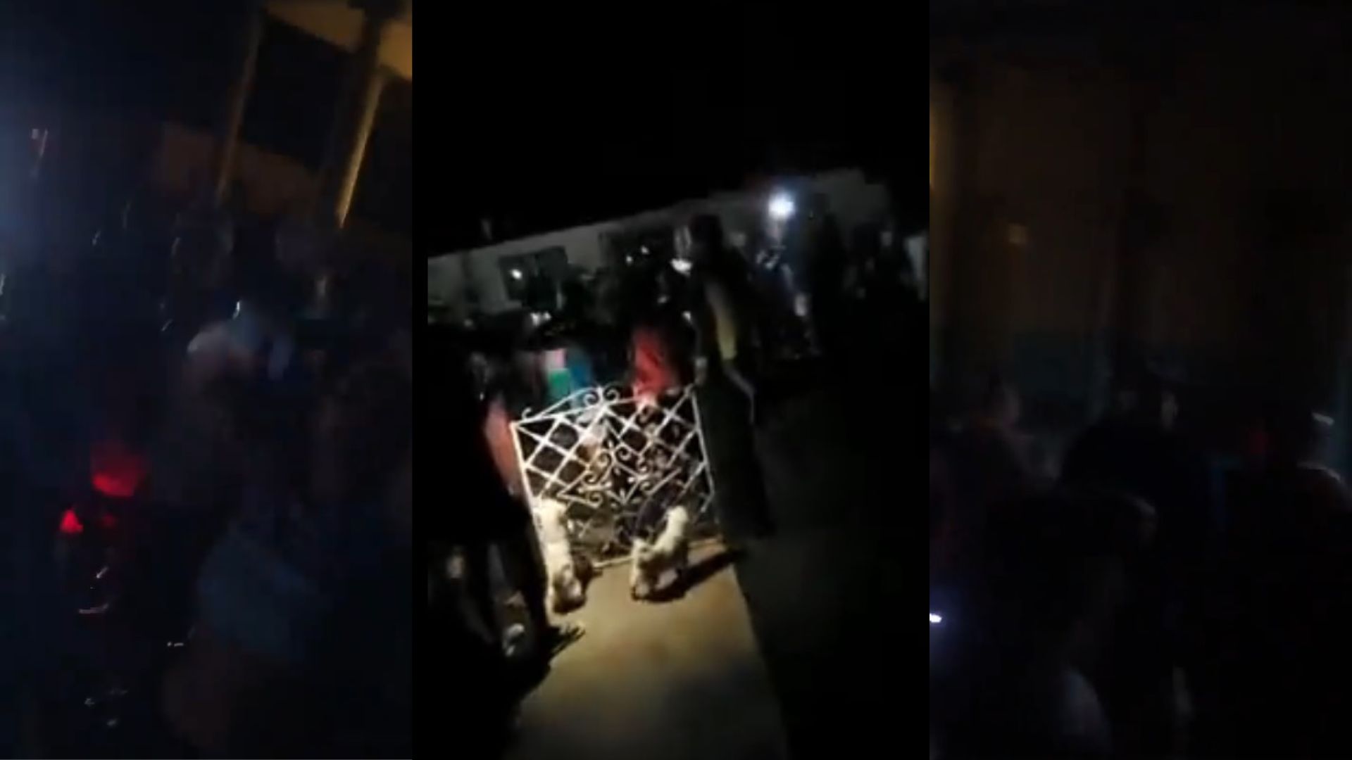 Cacerolazo en Jagüey Grande. Captura de pantalla