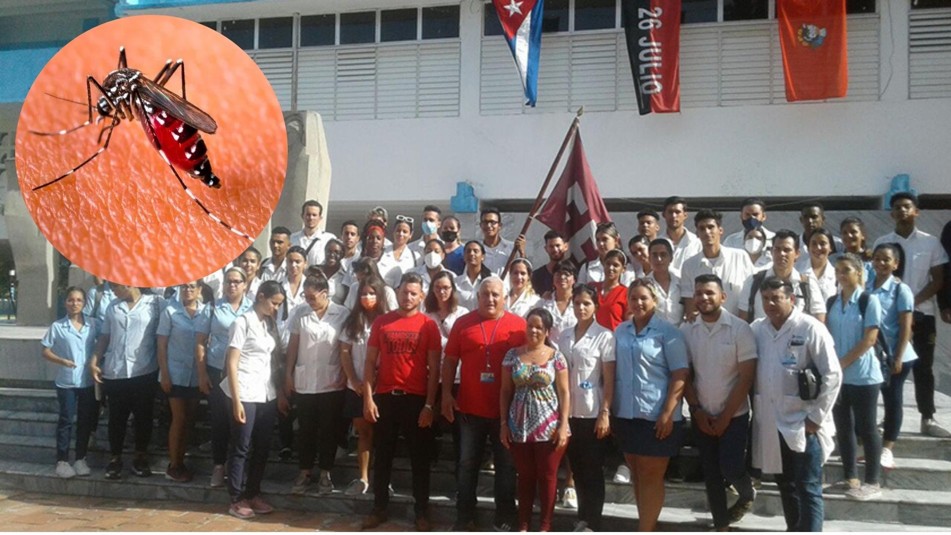 Régimen enviará estudiantes contra el dengue