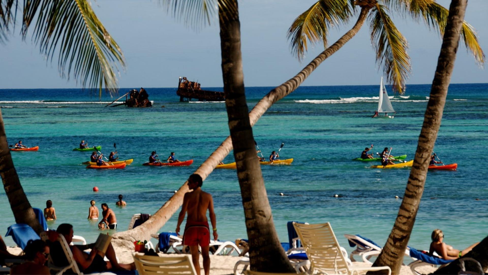 Playa de Punta Cana, en República Dominicana.