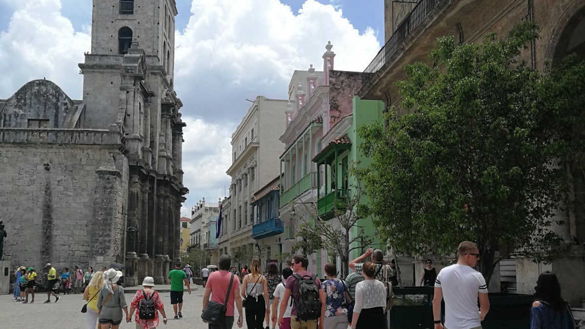 Turistas en Cuba. Imagen de referencia