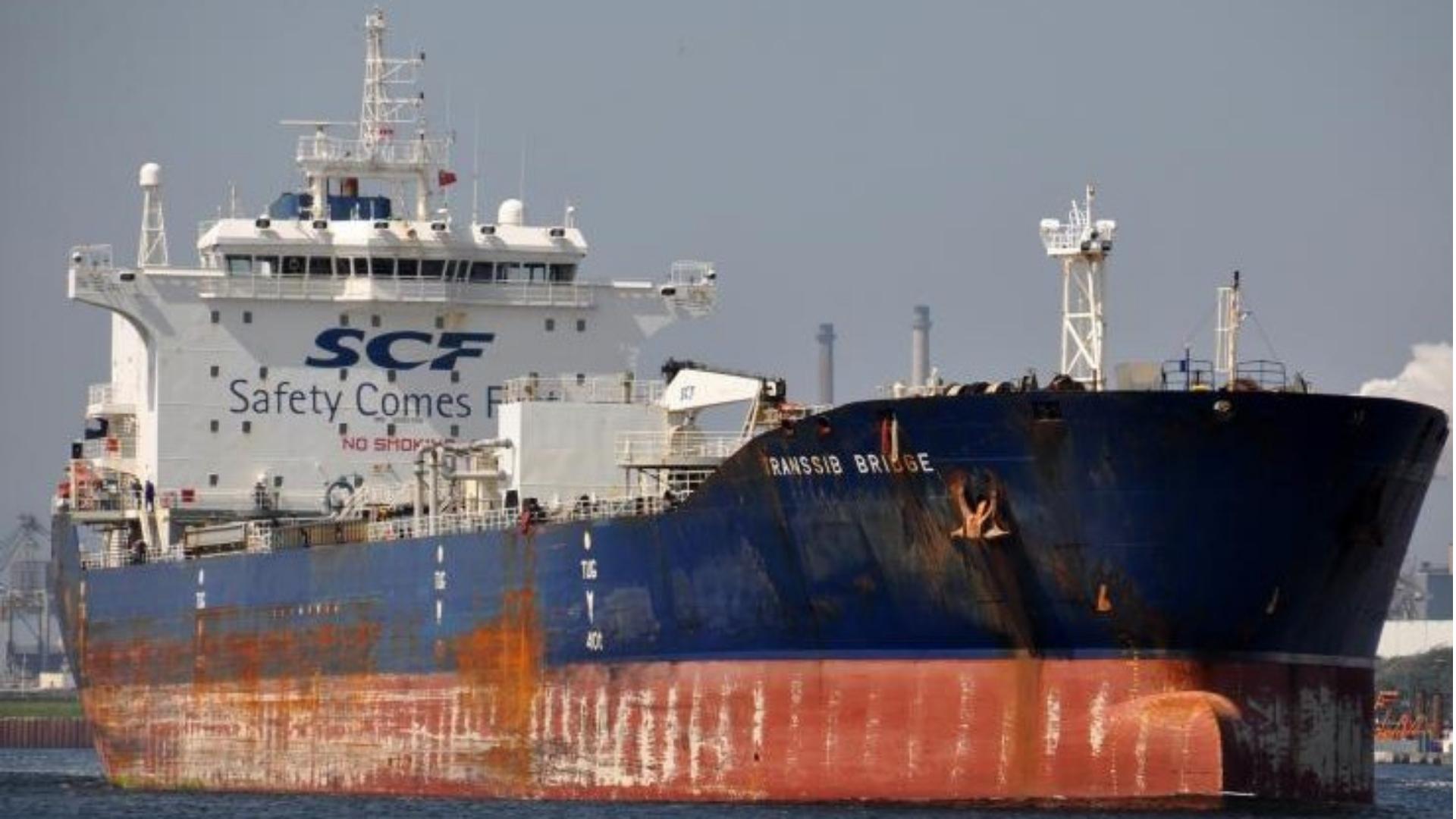 El tanquero liberiano Transsib Bridge. Foto: VESSEL FINDER