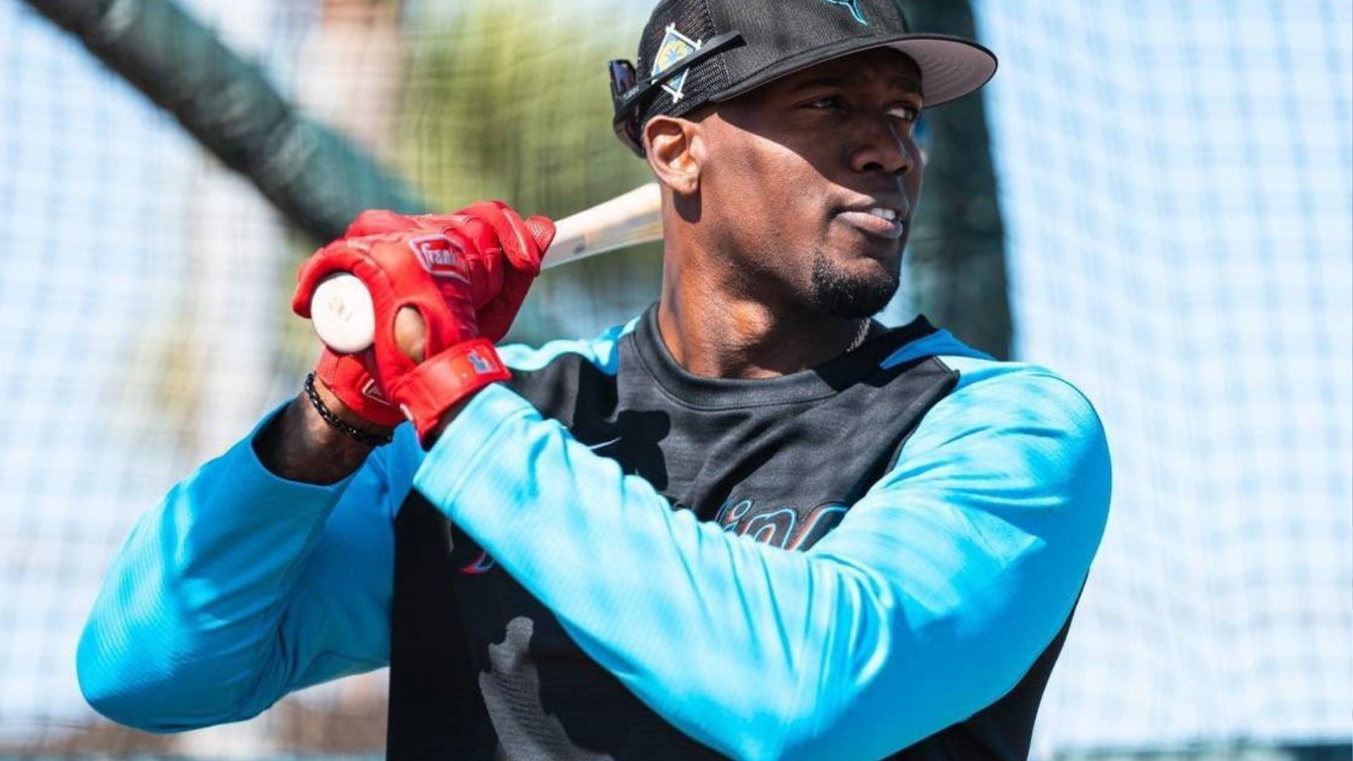 Jorge Soler, pelotero cubano de los Marlins 