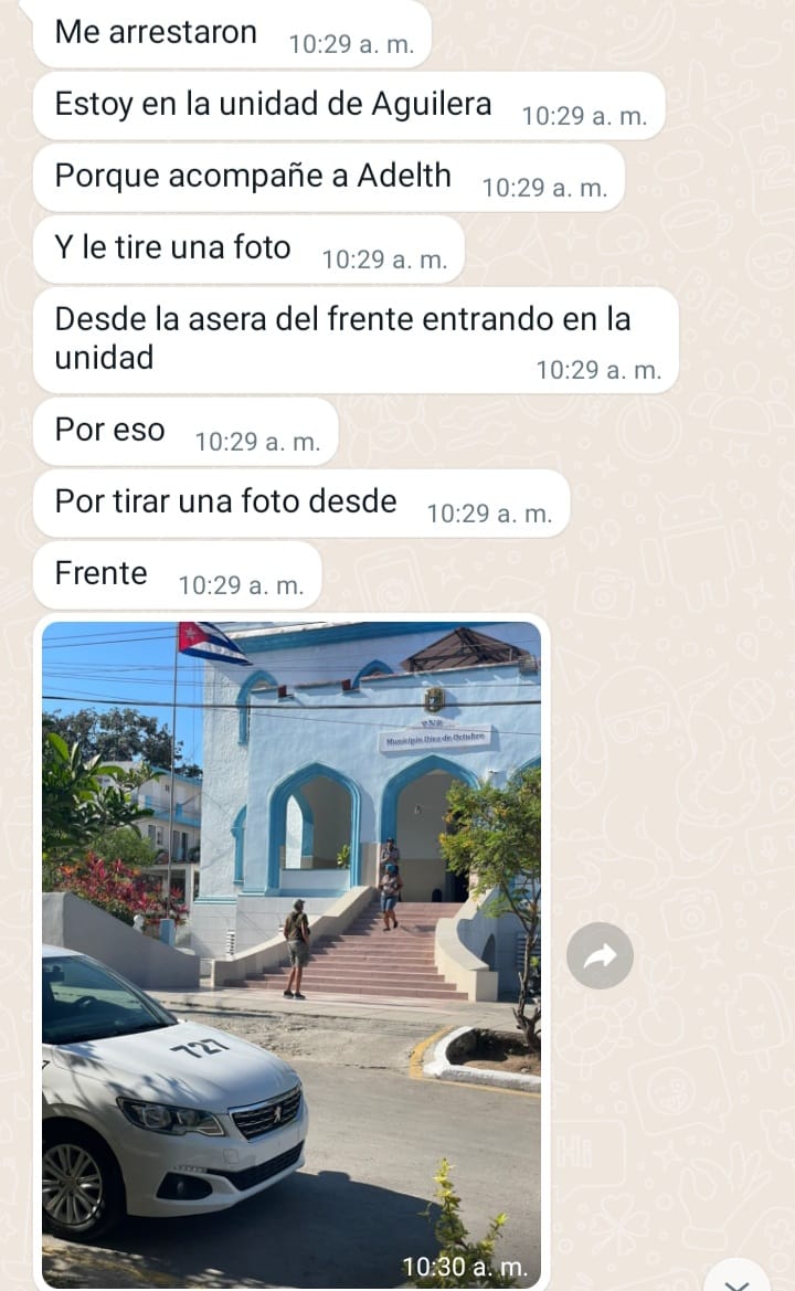 Mensaje de Yulier P