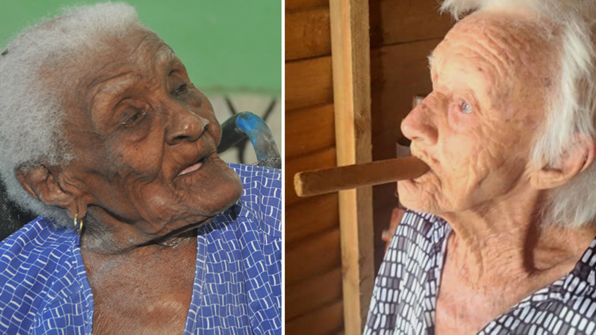 Ancianas centenarias en Cuba
