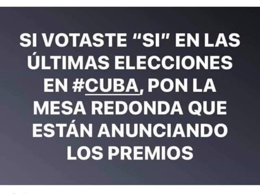 Meme sobre la situación "coyuntural" en la Cuba de Díaz-Canel