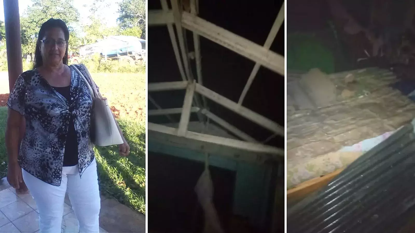 Jacqueline Frómeta Ariza y su hogar destruido