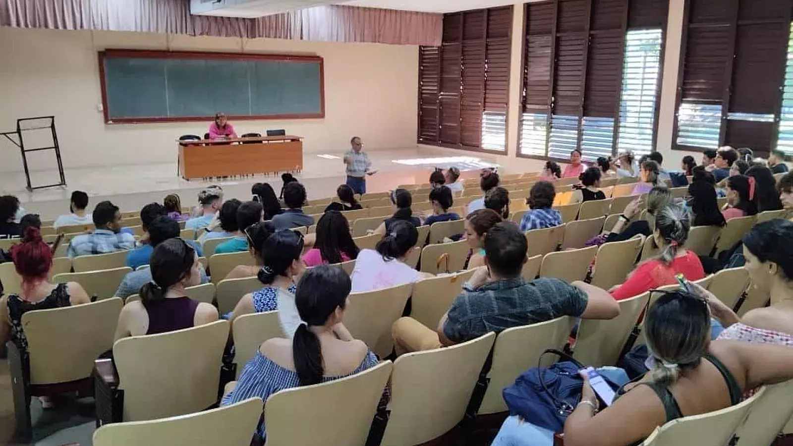 Clases en la Universidad Central de Las Villas