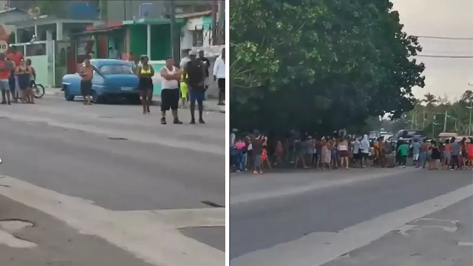 Protestas en San Francisco de Paula