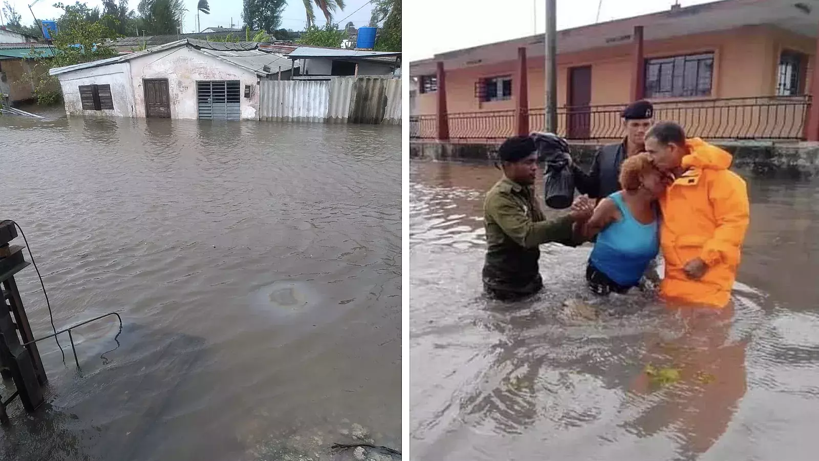 Inundación en Batabanó