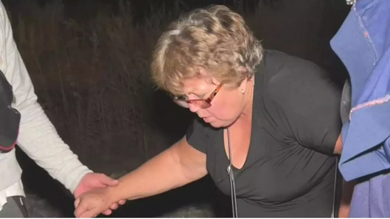 Migrante cubana rescatada tras cruzar desde México