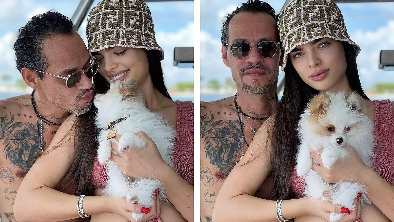 ¡Marc Anthony y Nadia Ferreira anuncian nuevo miembro en la familia!