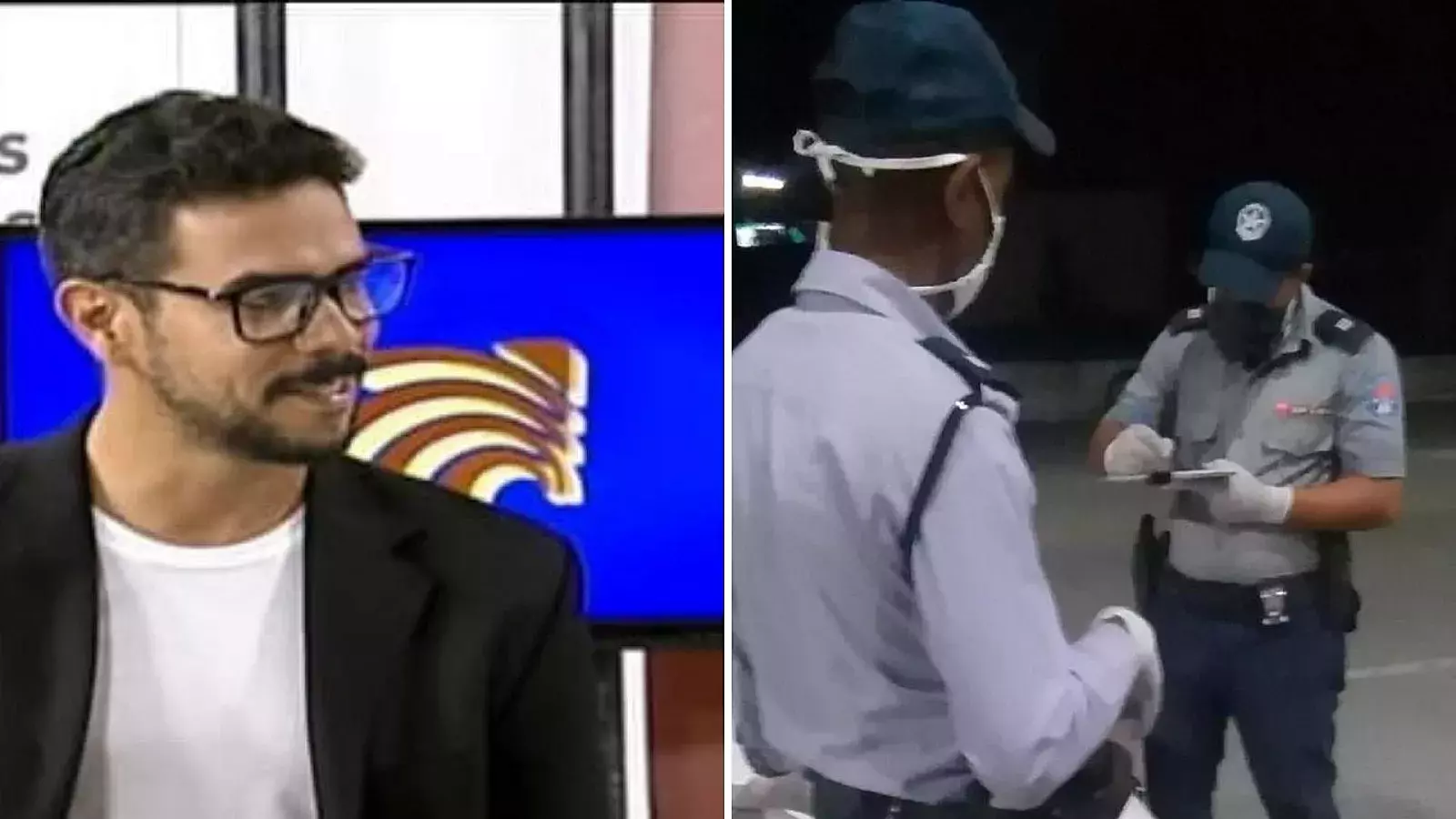 Periodista del oficialismo denuncia irrespetuo &quot;al pueblo&quot; de policía del régimen