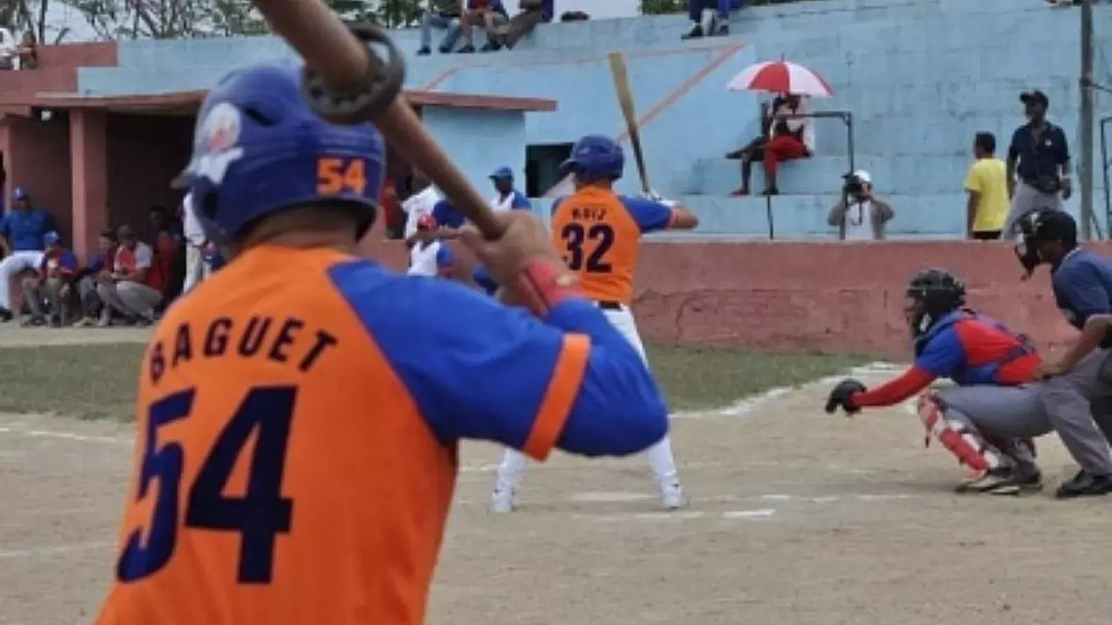 Yoandy Baguet, pelotero espirituano