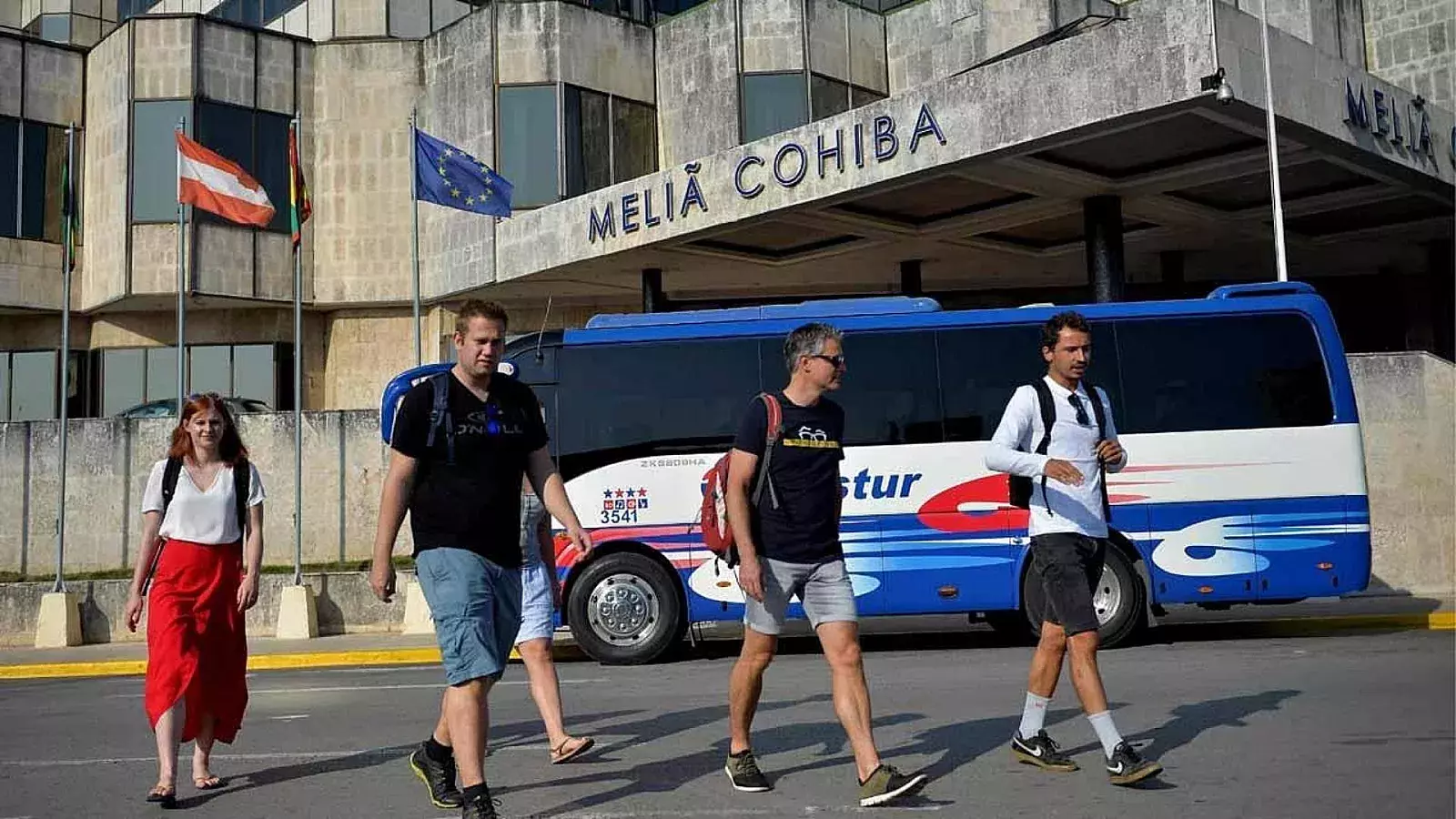 Turistas en Cuba