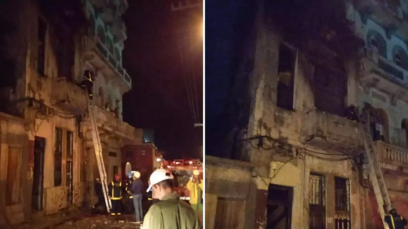 Incendio en Centro Habana