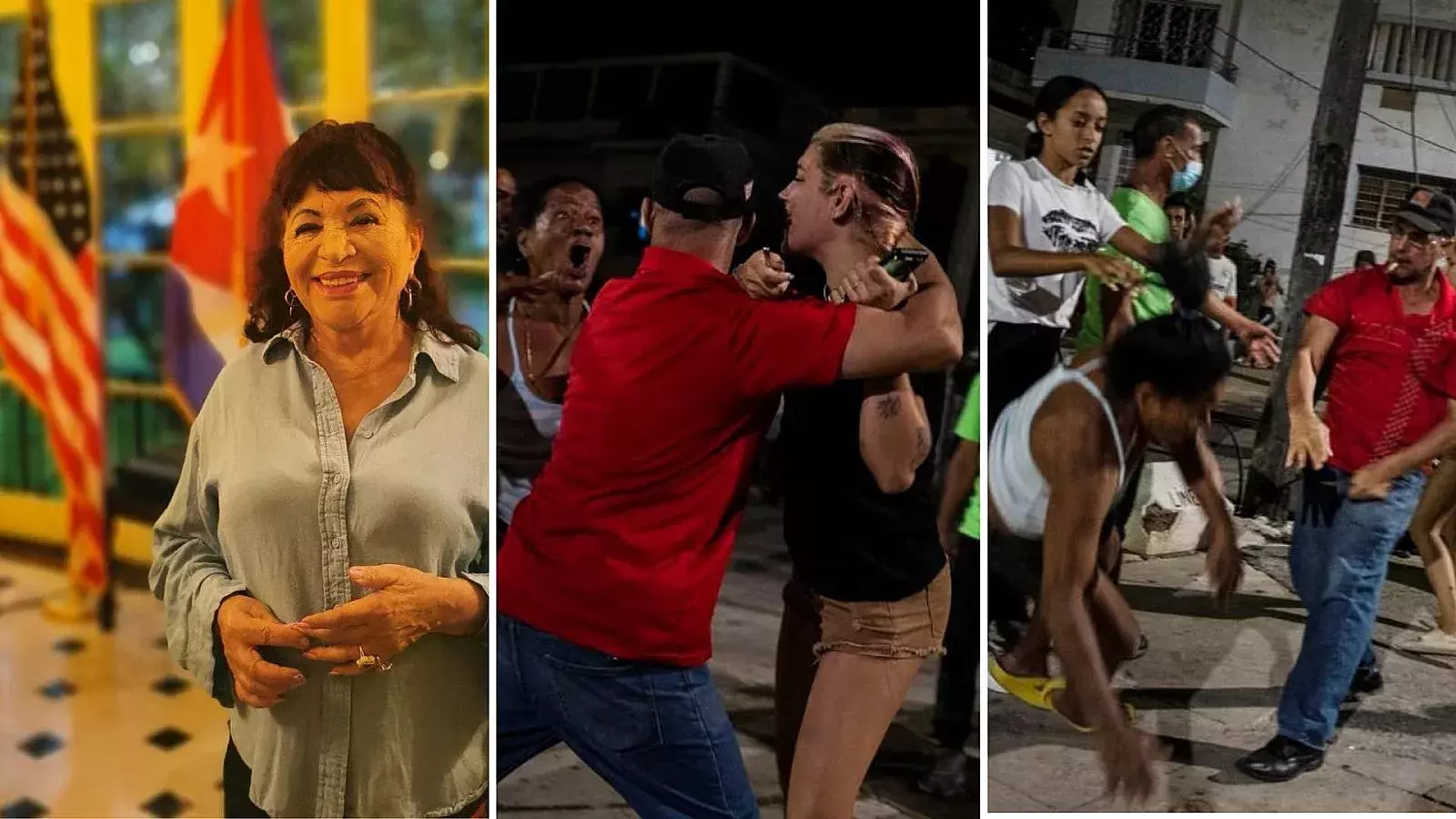 Zaida del Río y represión en Cuba